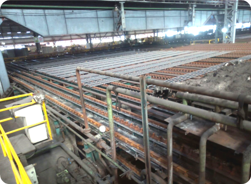 SRM Cooling Bed Industrial Project