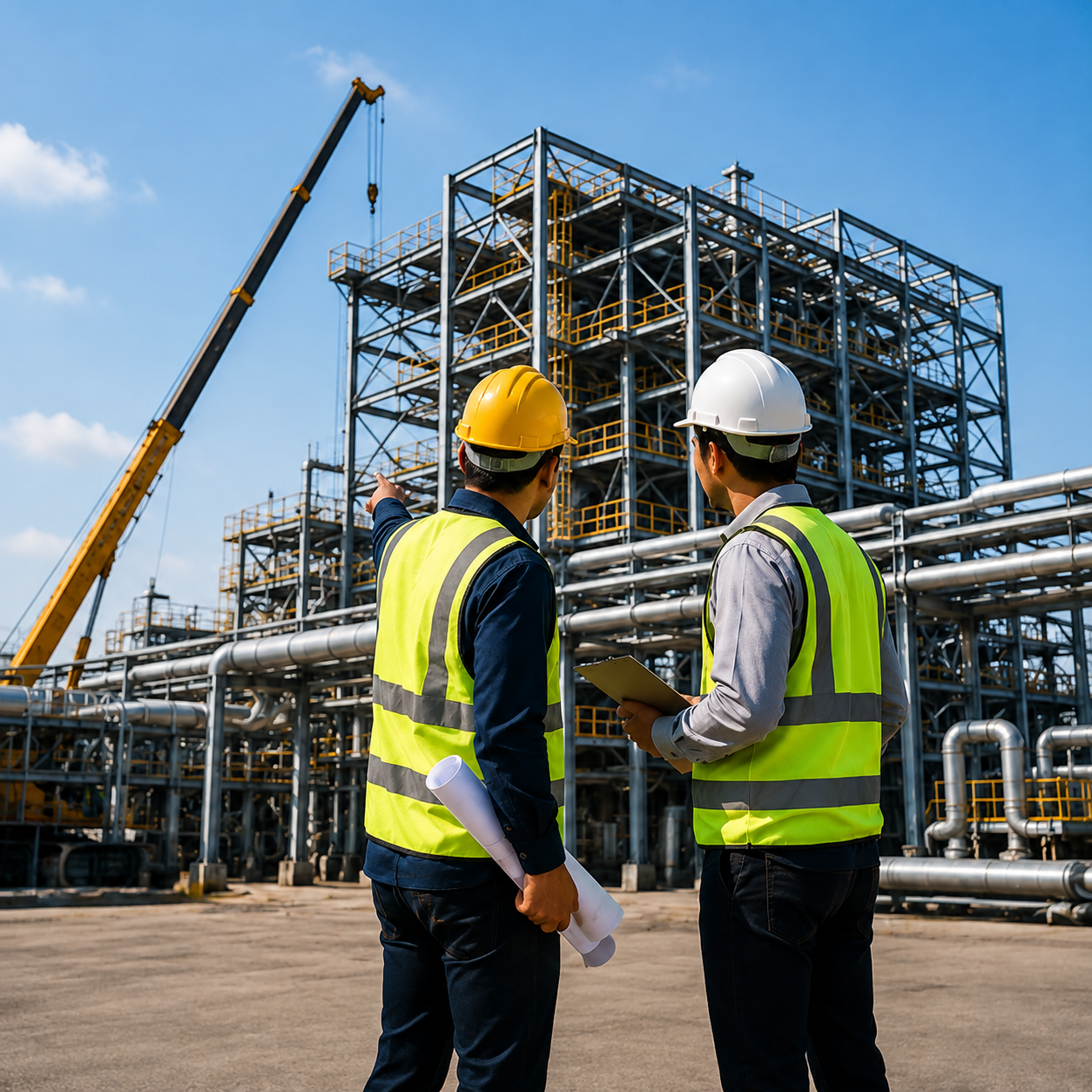 Industrial fabrication and engineering work