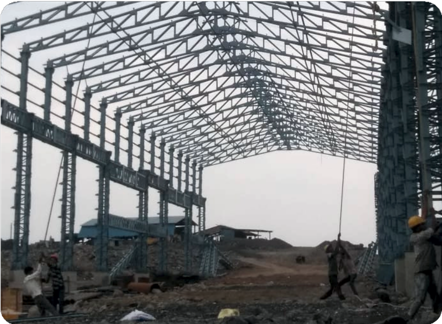 Steel Structure Erection Project